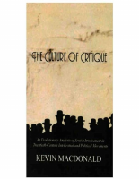 The Culture of Critique - Kevin MacDonald (1998).pdf